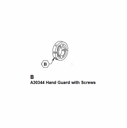 HASTINGS A30344 Hand Guard with Screws