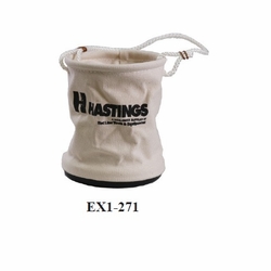 Hastings Ex1-271 Small Mini-Bucket, Canvas 6Inches Deep X 4 Inches Diameter