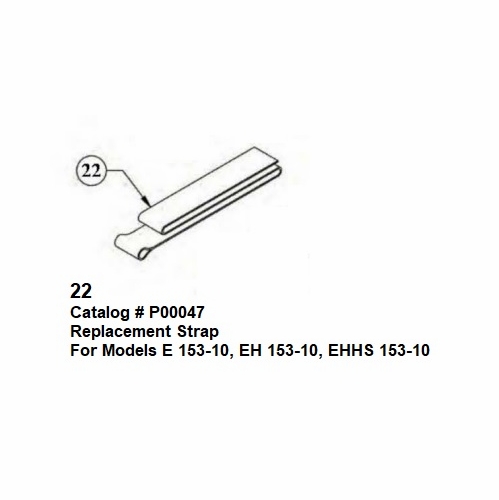 Hastings P00047 Strap New