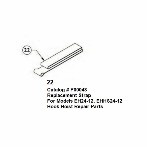 Hastings P00048 Strap New