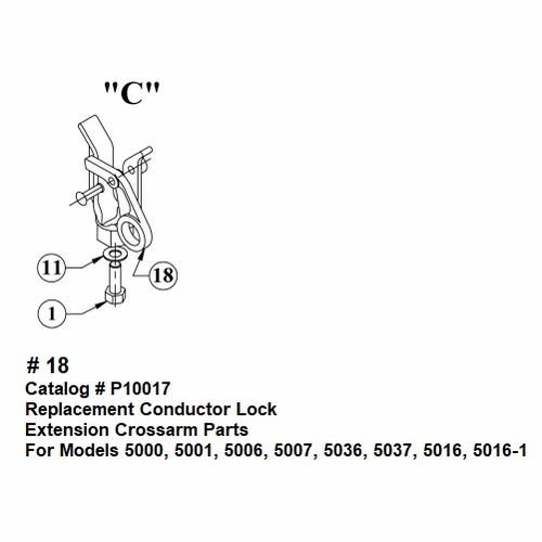 Hastings P10017 Conductor Lock