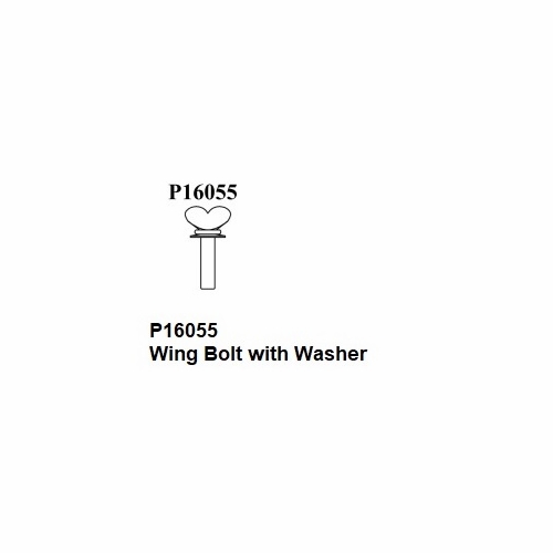 HASTINGS P16055 Wing Bolt with Washer for Truckers Meausring Stick - E-15-1
