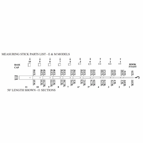HASTINGS P21423 Base Section - for Models E/M-35