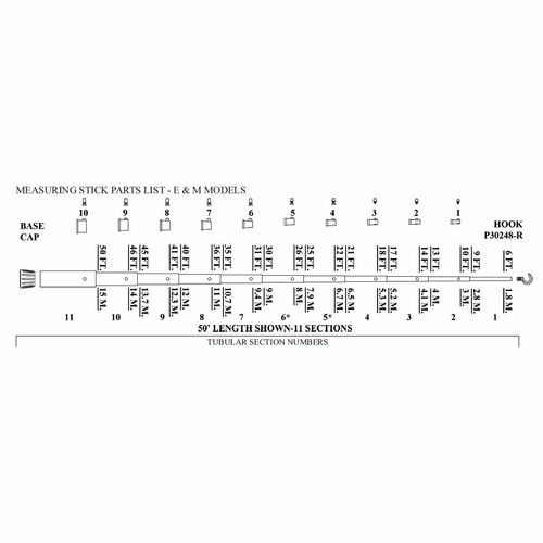 Hastings P21604 1 Section / E-25 - E-40