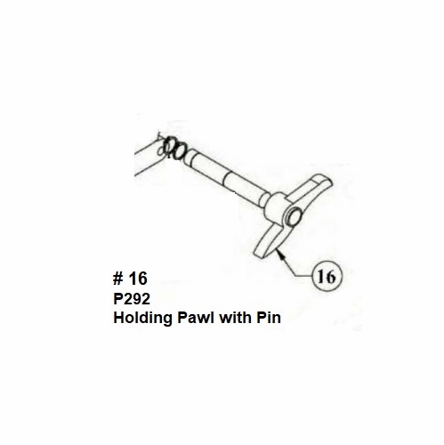 Hastings P292 Holding Pawl With Pin