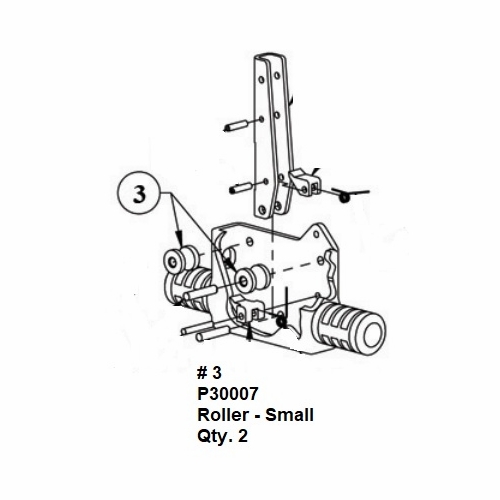Hastings P30007 Roller - Small