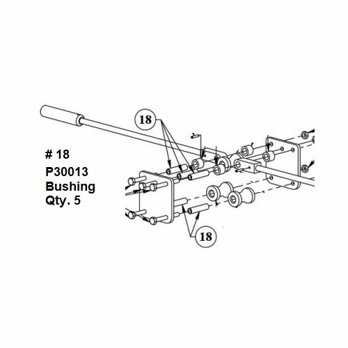 HASTINGS P30013 Bushing for Insulated Ratchet Cutters