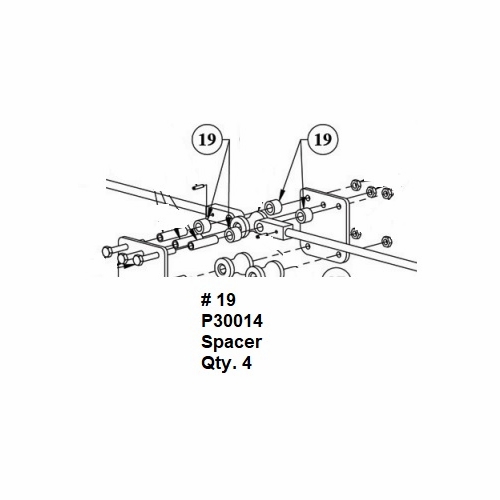 Hastings P30014 Spacer