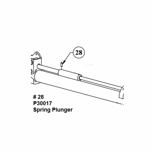 HASTINGS P30017 Spring Plunger for Insulated Ratchet Cutters
