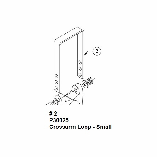 Hastings P30025 Crossarm Loop - Small