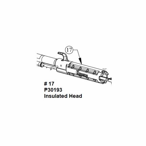 HASTINGS P30193 Insulated Head for Shotgun Sticks