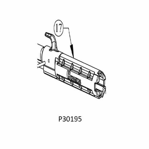 HASTINGS P30195 Insulated Head for Shotgun Sticks