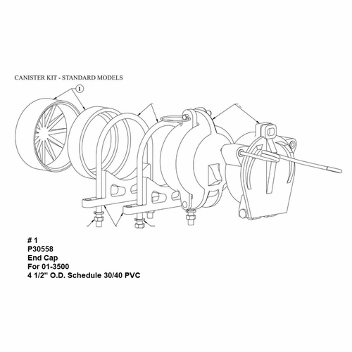 Hastings P30558 End Cap