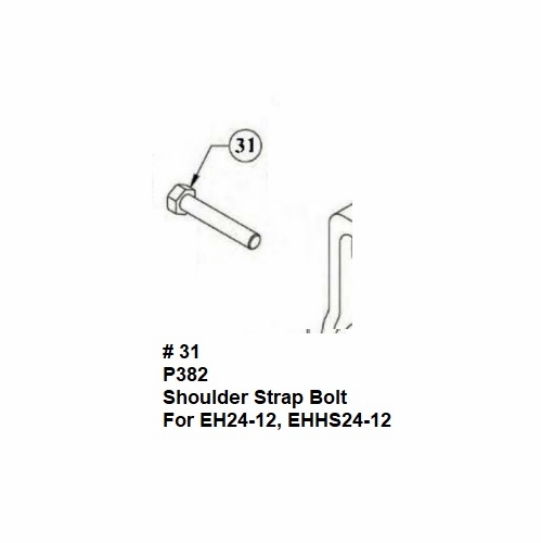 Hastings P382 Shoulder Strap Bolt