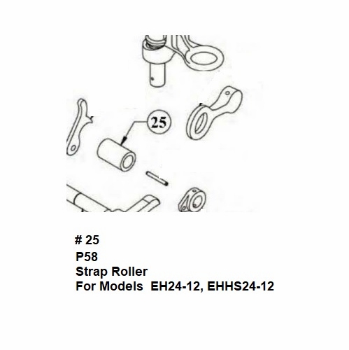 Hastings P58 Strap Roller