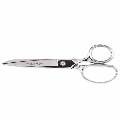 Heritage 108CRS 8 inch Straight Trimmer/Curved Blades/Serrated