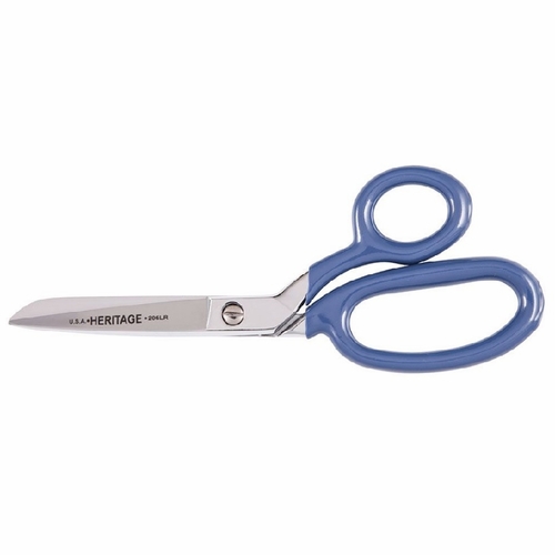 Heritage 206LR 6 inch Bent Trimmer with Large Ring/Blue Coating 609113206073