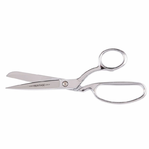 Heritage 208Lrk  8 Inch  Bent Trimmer W/Large Ring/Knife Edge  609113070322