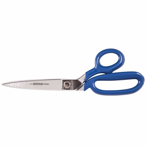 Heritage 210LR-BLU 10 inch Bent Trimmer w/Large Ring/Blue Coating  609113210209