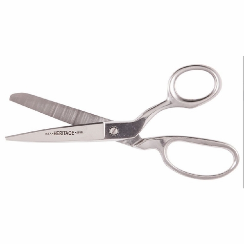 Heritage 258B 8 inch Bent Stainless Trimmer/Blunt Tip 609113258027