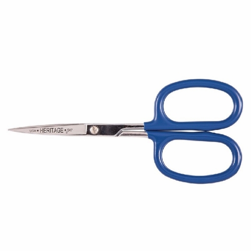 Heritage 547 Rubber Flashing Scissor w/Plating