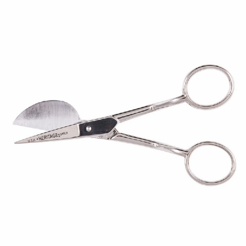 Heritage 549LR 5 3/4 Large Ring Duckbill Applique Scissor 609113549095