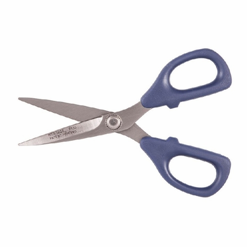 Heritage 7135 5 1/8 inch SS Straight Trimmer/Plastic Ambi/Dbl Sharp Points 609113713502