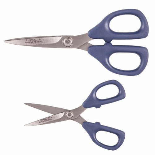 Heritage 7135P 5 1/8 inch SS/Plastic Ambi Hndl/Double Sharp Points 609113713502