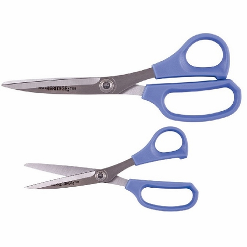 Heritage 7158 8 1/8 inch SS Straight Trimmer/Plastic Ambidextrous Handle 609113715803