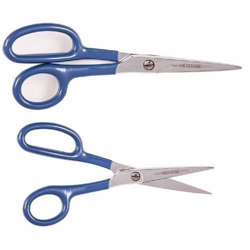 Heritage 717Cl  7 7/8 Inch  Carpet Napping Shear/Curved Left/Coated Handle  609113717159