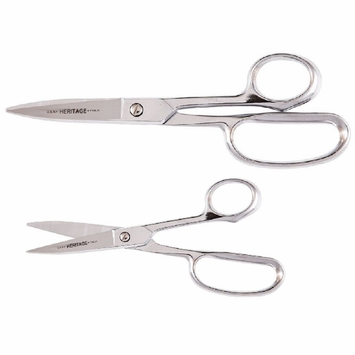 Heritage 718LRK 8 5/8 inch Heavy Duty Shear w/Large Ring/Knife Edge