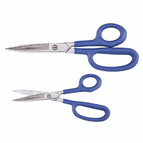 Heritage 718LRTG 8 5/8 inch Heavy Duty Shear w/Large Ring/Texture Grip  609113718095