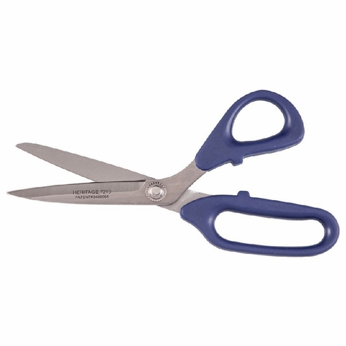 Heritage 7210 8 1/4 inch SS Bent Trimmer/Plastic Ambidextrous Handle 609113721002