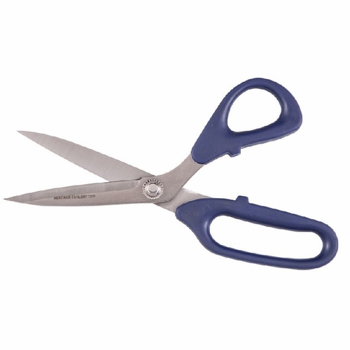 Heritage 7211 8 1/4 inch SS Bent Trimmer/Plastic Ambidextrous Handle/Dble Sharp Points 609113721125