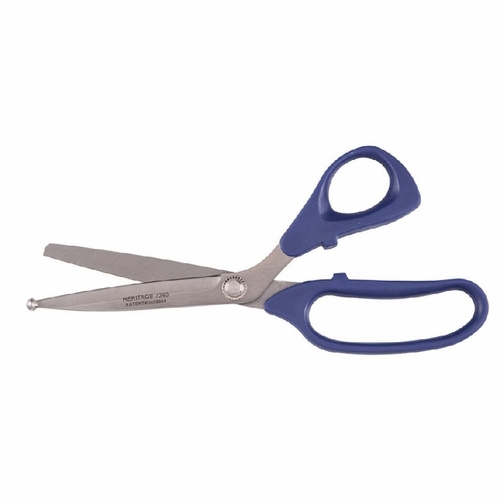 Heritage 7240BP 9 1/2 inch SS Bent Trimmer/Xtra Lg Plastic Ambid Hndl/Ball Point Tips 609113724010