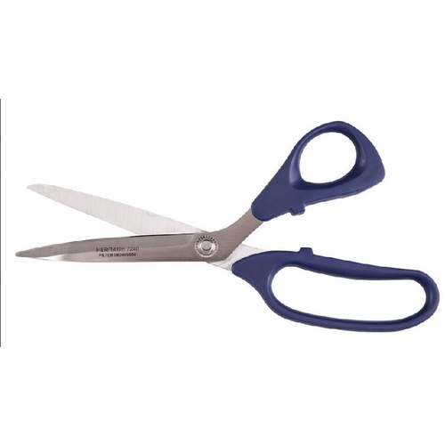 Heritage 7240C 9 1/2 Inch  Ss Bent Trimmer/Xtra Lg Plastic Ambid. Hndl/Curved Blade  609113724027