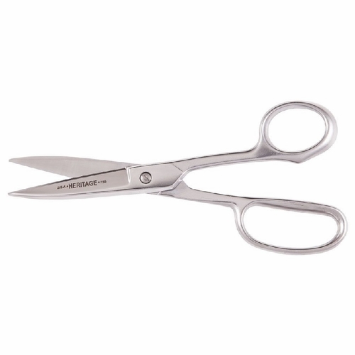 Heritage 758KS 8 inch Straight Stainless Trimmer/Knife Edge/Serrated 609113758077