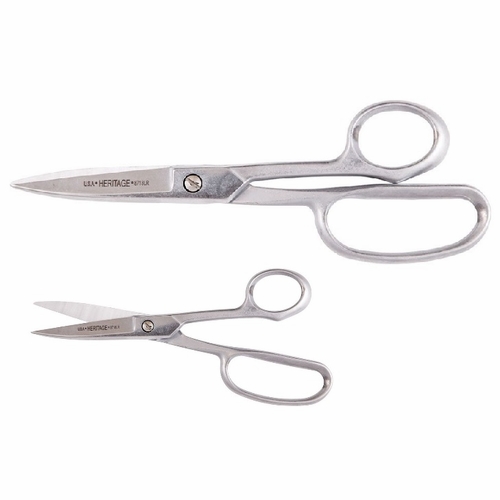 Heritage 8718Lr  9 Inch Straight Trimmer W/Large Ring/Industrial Coating  609113871806