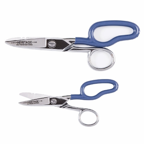 Heritage D Snips 149 Electrician Scissor/Short Shank 609113149004