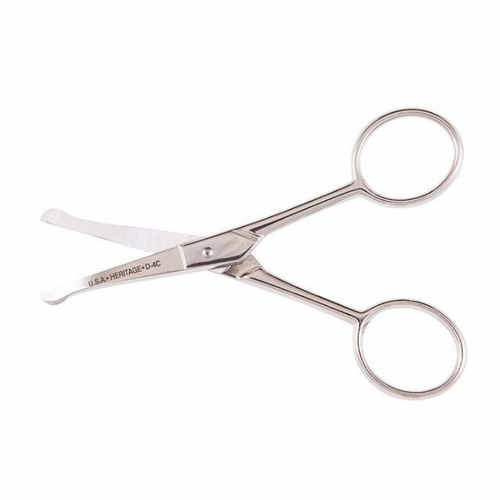 Heritage D4-C 4 1/2 inch Saftey Tip Scissor/Curved Blade 609113901008