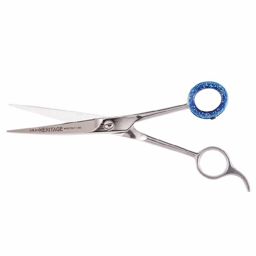 Heritage D75-C  7 1/2 Inch  Pet Grooming Scissor/Curved Blade  609113900568