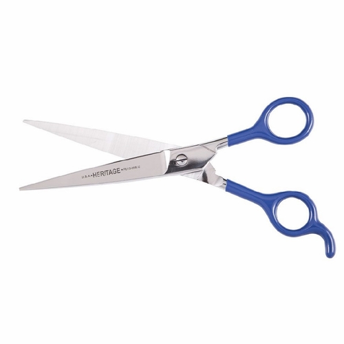 Heritage D88-Blu 8 inch Pet Grooming Scissor/Blue Coated Handles