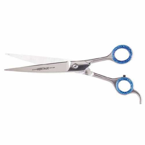 Heritage D88-C  8 Inch Pet Grooming Scissor/Curved Blade 609113900414