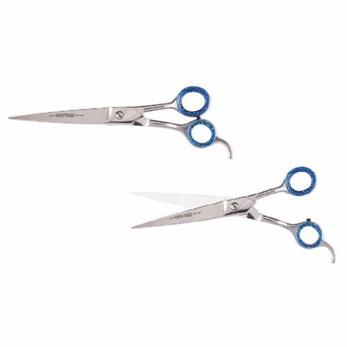 Heritage D88-O 8 Inch Pet Grooming Scissor/Offset Handles 609113900445