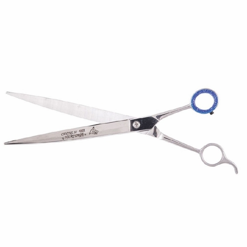 Heritage K910-C  10 Inch Pet Grooming Scissor W/Serrations/Curved Blades 609113901787