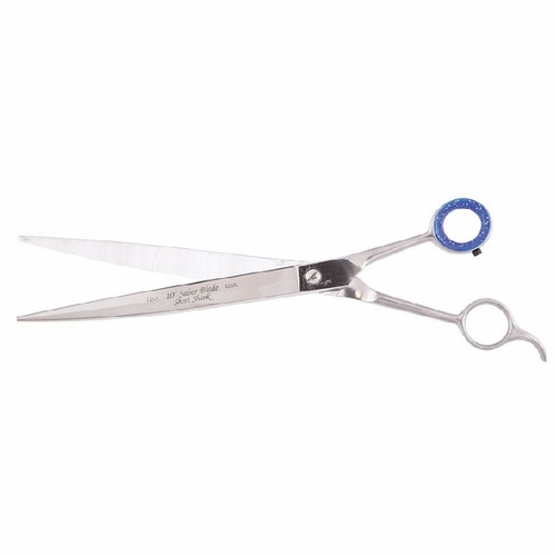 Heritage SA10-C 10 inch Pet Grooming Scissor w/Triangular shape blade/Curved Blade 609113901626