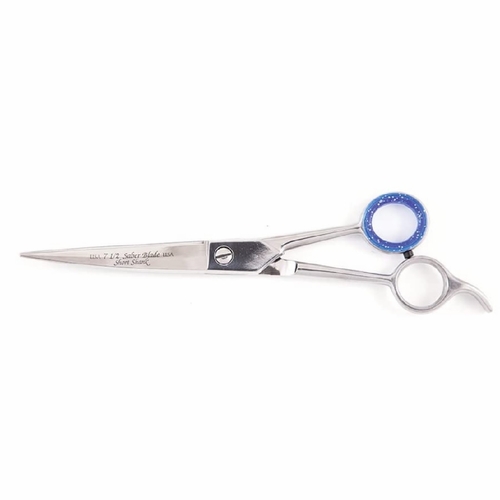 Heritage Sa75-C  7 1/2 Inch  Pet Grooming Scissor W/Triangular Shape Blade/Curved Blade 609113901534