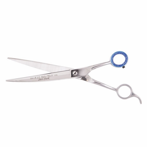 Heritage Sa85-Co 8 1/2 Inch Pet Grooming Scissor W/Triangular Shape Blade/Curved Blade  609113901138