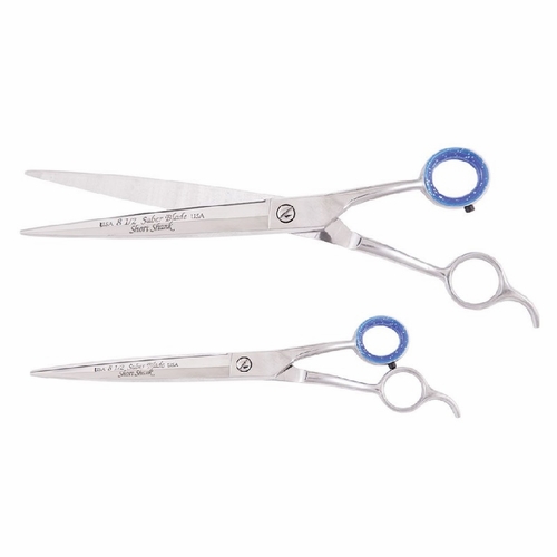 Heritage SA85-O 8 1/2 inch Pet Grooming Scissor w/Triangular shape blade/Offset handle 609113901121