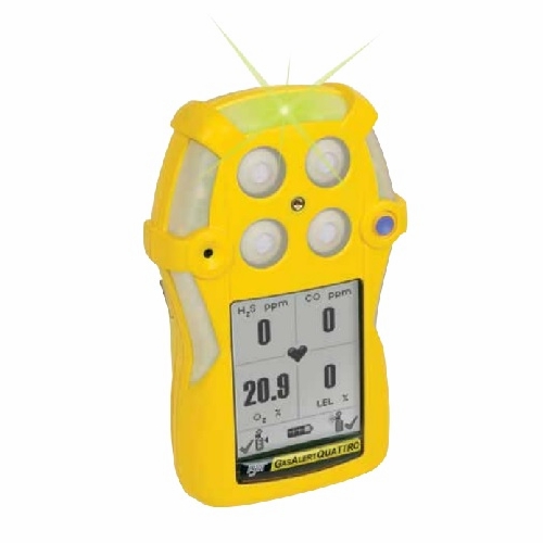 HONEYWELL BW TECH GasAlertQuattro QT-XW00-A-Y-NA %LEL, O2, alkaline version